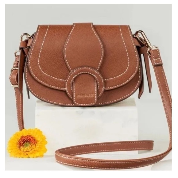 NWT Rachel Zoe - Edessi Crossbody and Belt Bag, Brown, Vegan Leather - Picture 3 of 7